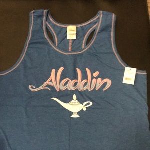 NEW: Aladdin Logo Lamp Racerback Tank XXL
